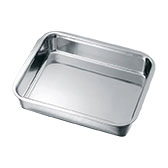 Leak-proof trays and trays