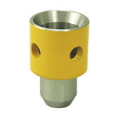 Guide bushing for storage
