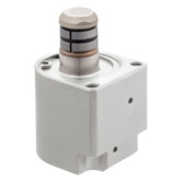 Pneumatic quick-lock clamp