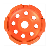 Diamond grinding discs and grinding pieces