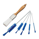 Laboratory cleaning brush