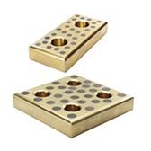 Wear-resistant plates, self-lubricating plates