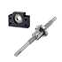 Ball screw, screw support seat