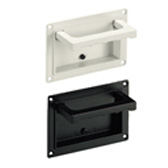 Folding flat handle