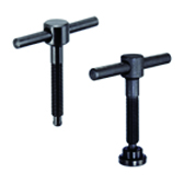 Rotary stem nuts, rotary stem bolts