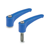 L-shaped horizontal adjustment handle