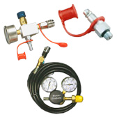 Nitrogen charging and discharging assembly