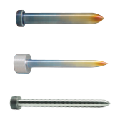Straight shaft guide punch