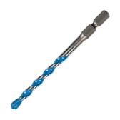 Triangular shank, hexagonal shank drill bits