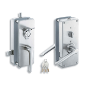 Long pin door lock