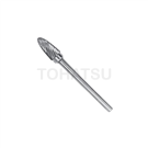 SF-51M Cross-grain Tungsten Steel Tumbled Knife