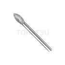 SH-53M Cross Grain Tungsten Steel Tumbled Knife