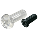 Plastic Button Head Phillips Screws (PC) PCPH