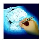 Fixed magnifying glass