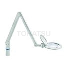 Stand magnifying glass with LED light