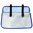 HSNC Helmet Cooling Sun Visor Blue x Silver