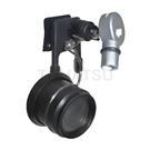 Magnifying glass with clip light