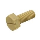 Plastic Hexagon Slotted Screws (PEEK) SBTEPEKM