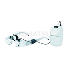 Working magnifying glass LED light