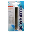 SGFG-02S-020 20pcs Stainless Steel Pointed Metric and Imperial Thickness Gauge