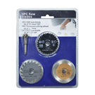 HSS Tungsten Carbide Diamond Handled Circular Saw Blade 3-Piece Set
