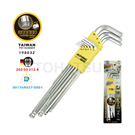 CDB-120 White Ball Extra Long Hexagonal Wrench Set (Non-slip Type)