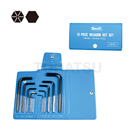002 Series Pocket Hexagonal Wrench Set 10 Pieces