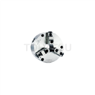 Strong three-way chuck (front and rear locks share the same interlocking claw) SK