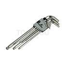 ST-HX-09MX 9-piece set of ball head extra long hexagonal wrenches