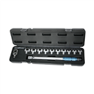 Adjustable torque open end wrench set GA series