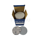 NIKKEN Hook and Loop Sandpaper Round No Holes 2 inches (Boxed)