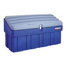 Slanted Flat Car Storage Box (with Middle Plate)
