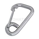 L-shaped stainless steel snap hook