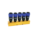 One-hand quick connector set