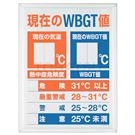 HO-198 WBGT Value Notice Board Japanese