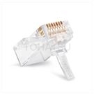 Cat 6 transparent connector (single piece)