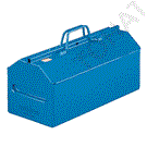 Mountain tool box (with middle plate, blue)