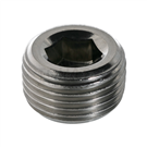Stainless steel hexagon socket set screw (PT thread flat tail) B84