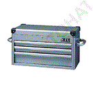Three-layer drawer tool box