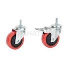 303 Series Red PU Caster (Tooth Type)