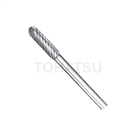 SC-53M Cross Grain Tungsten Steel Tumbled Knife