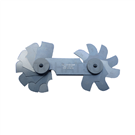 Angle groove arc gauge