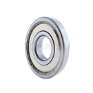 6300 ZZE Series Single Row Deep Groove Ball Bearing Double Sided Iron Cover Type