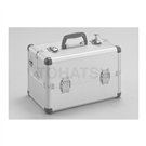 Double door aluminum storage box (with center tray)