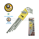CDT-09FX Extra long flat hexagonal wrench set (star-shaped hollow)