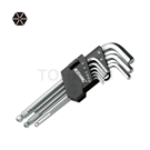 CDB-09ML S-2 White Ball Long Hexagonal Wrench 9 Piece Set