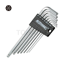CDB-07ML S-2 White Ball Long Hexagonal Wrench 7 Pieces Set