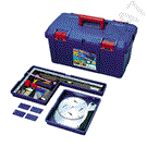 D-6000-B Double-opening tool box with center tray