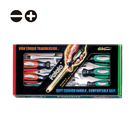 SS Series PZS-06 Anti-slip Screwdriver Set (Slotted & Phillips & Pozidriv)