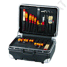 ROBUST tool box (with telescopic handle and castors)